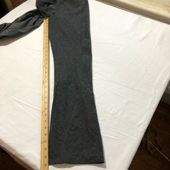 North Face womens M charcoal grey flash dry leggings pants flare leg gorpcore - Picture 7 of 12